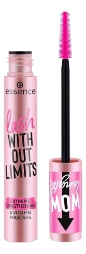 ESSENCE тушь д/ресниц объемная lash without limits brown extreme lengthening&volume mascara 01